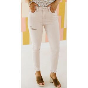 Vervet Denim | The Haylie High Rise Crop Skinny Jean Size 32 | 27.5" Inseam